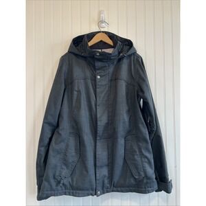 Burton Women's Dry Ride Black Plaid Ski/Snowboarding Jacket Sz. Extra Large